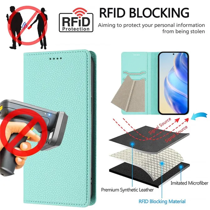 Housse Nothing Phone (3a) Simili Cuir RFID Porte-Cartes 2