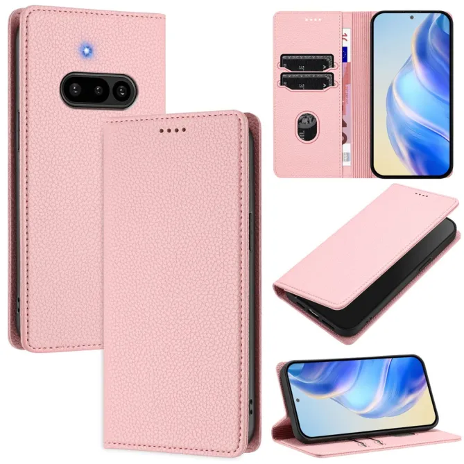 Housse Nothing Phone (3a) Simili Cuir RFID Porte-Cartes 2