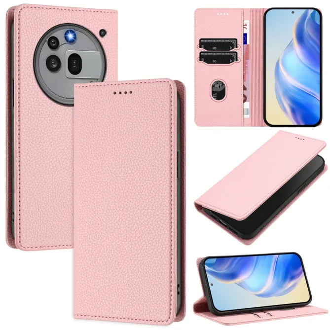 Housse Nothing Phone (3a) Pro Simili Cuir RFID Porte-Cartes