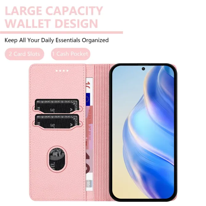 Housse Nothing Phone (3a) Pro Simili Cuir RFID Porte-Cartes