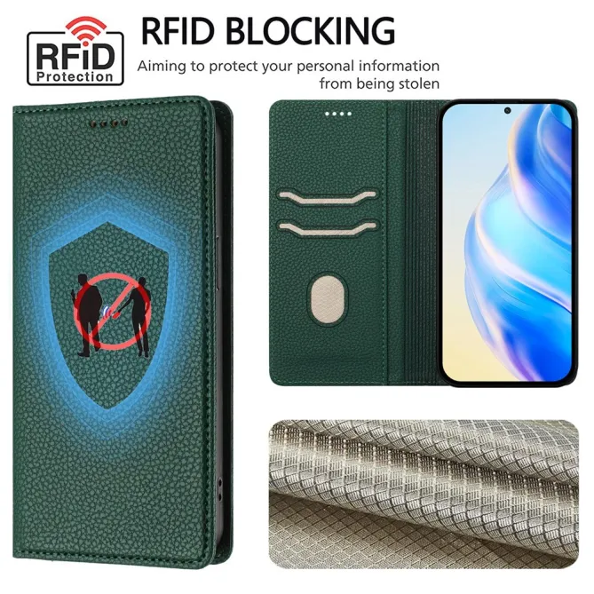 Housse Nothing Phone (3a) Pro Simili Cuir RFID Porte-Cartes