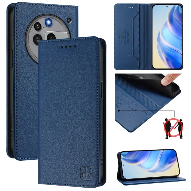 Housse Nothing Phone (3a) Pro Simili Cuir RFID Porte-Cartes 2