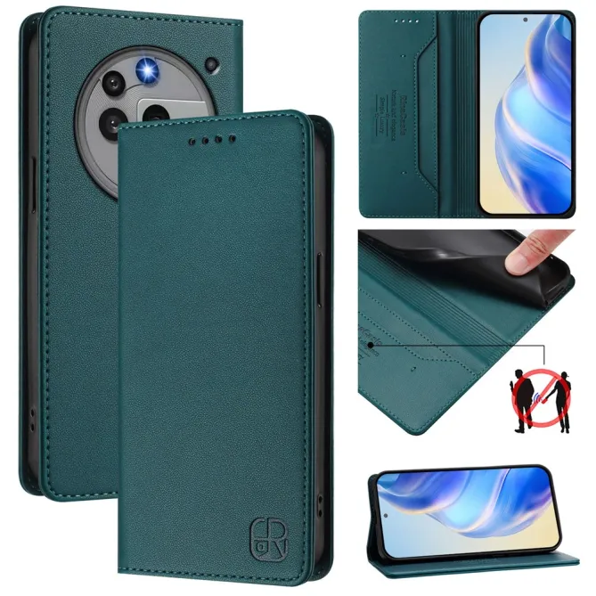 Housse Nothing Phone (3a) Pro Simili Cuir RFID Porte-Cartes 2