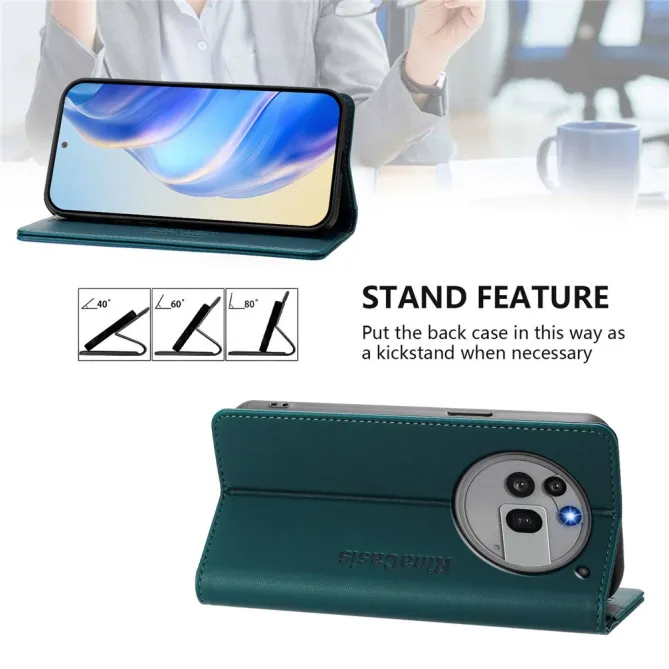 Housse Nothing Phone (3a) Pro Simili Cuir RFID Porte-Cartes 2