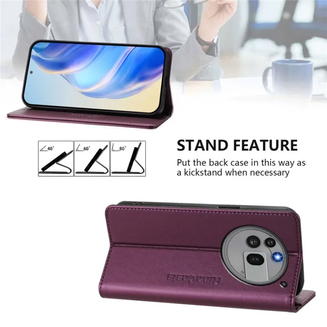 Housse Nothing Phone (3a) Pro Simili Cuir RFID Porte-Cartes 2