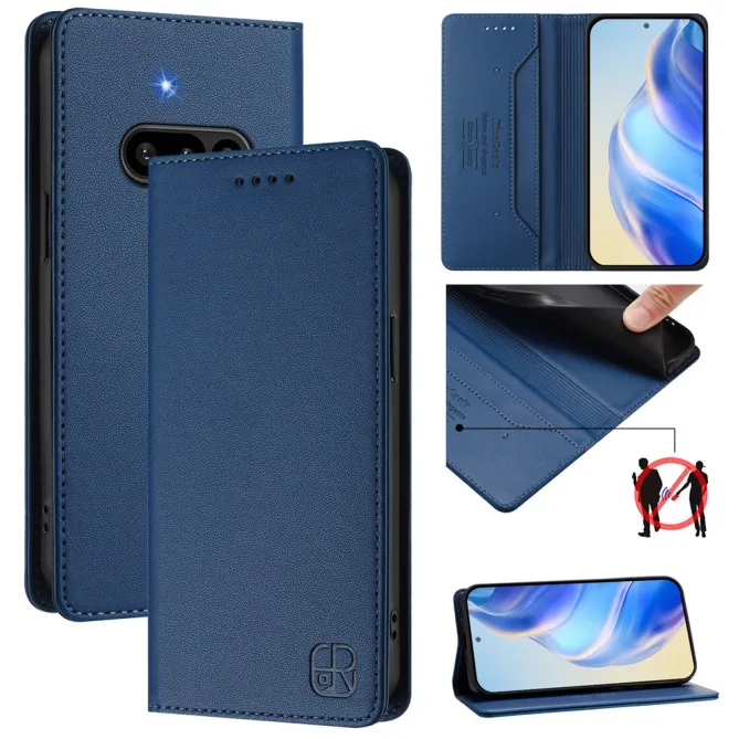 Housse Nothing Phone (3a) Simili Cuir RFID Porte-Cartes 3