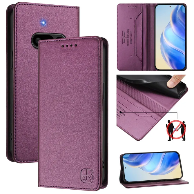 Housse Nothing Phone (3a) Simili Cuir RFID Porte-Cartes 3