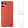 Pack CMF Phone 2 Pro Coque Transparente Coins Renforcés et 2 Films