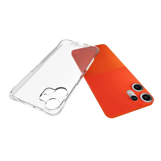 Pack CMF Phone 2 Pro Coque Transparente Coins Renforcés et 2 Films