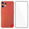 Pack CMF Phone 2 Pro Coque Transparente Coins Renforcés et Film Verre Trempé