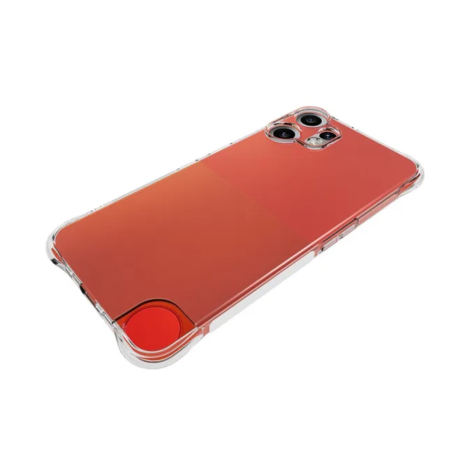 Pack CMF Phone 2 Pro Coque Transparente Coins Renforcés et Film Verre Trempé