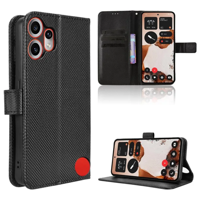 Housse CMF Phone 2 Pro Simili Cuir Sangle Porte-Cartes 3