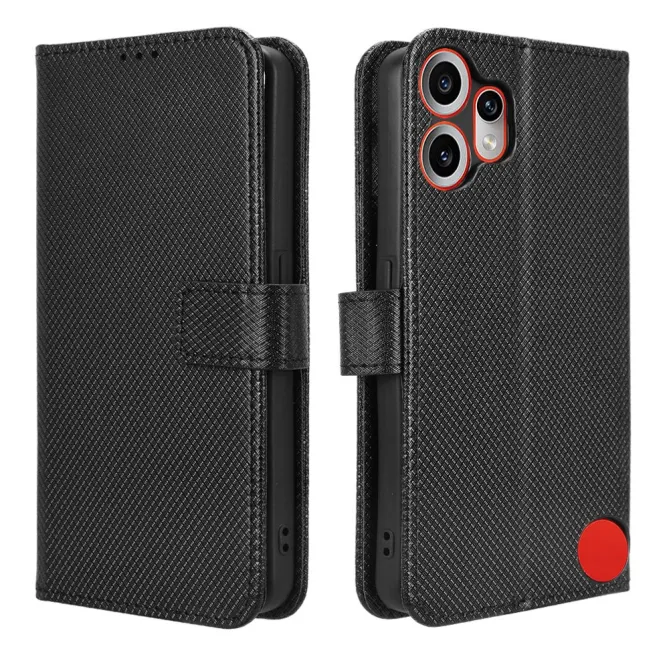 Housse CMF Phone 2 Pro Simili Cuir Sangle Porte-Cartes 3