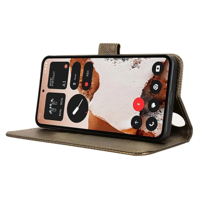 Housse CMF Phone 2 Pro Simili Cuir Sangle Porte-Cartes 3