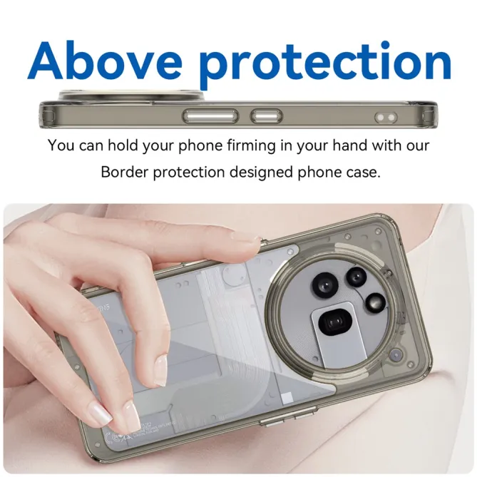 Film Verre Trempé Nothing Phone (3a) Pro Protection Écran 5 Transparent Grey - photo 5