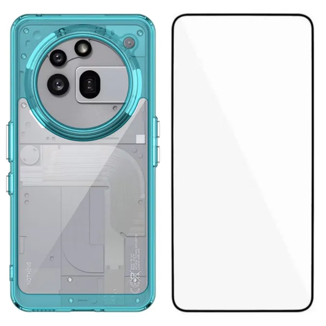 Film Verre Trempé Nothing Phone (3a) Pro Protection Écran 5 Bleu Transparent - photo 13