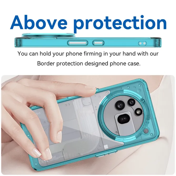Film Verre Trempé Nothing Phone (3a) Pro Protection Écran 5 Bleu Transparent - photo 17