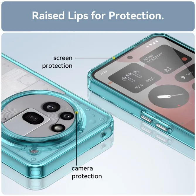 Film Verre Trempé Nothing Phone (3a) Pro Protection Écran 5 Bleu Transparent - photo 19