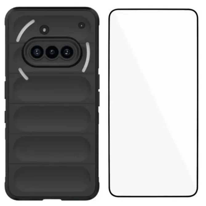 Film Verre Trempé Nothing Phone (3a) Protection Écran 5 Noir