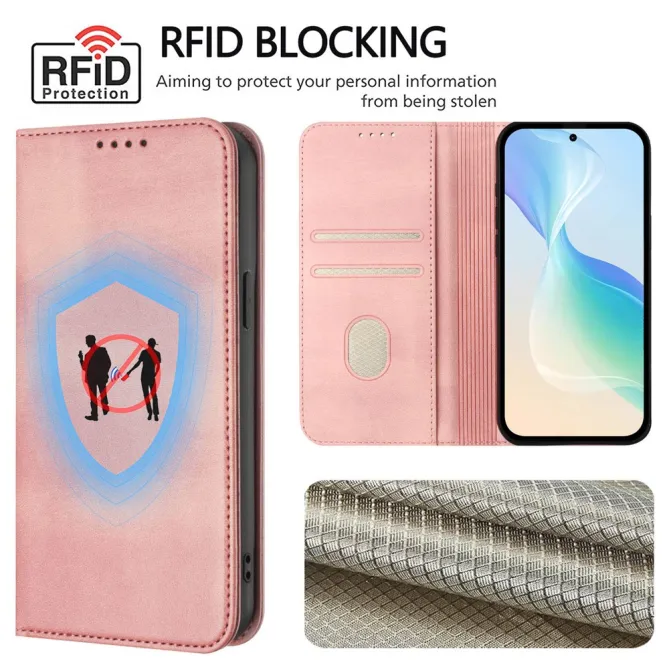 Housse CMF Phone 2 Pro Simili Cuir RFID Porte-Cartes Rétro