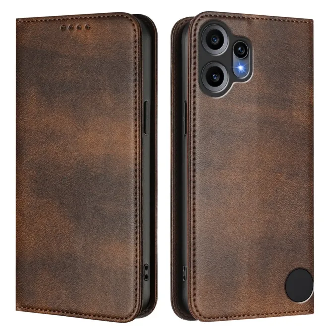 Housse CMF Phone 2 Pro Simili Cuir RFID Porte-Cartes Rétro