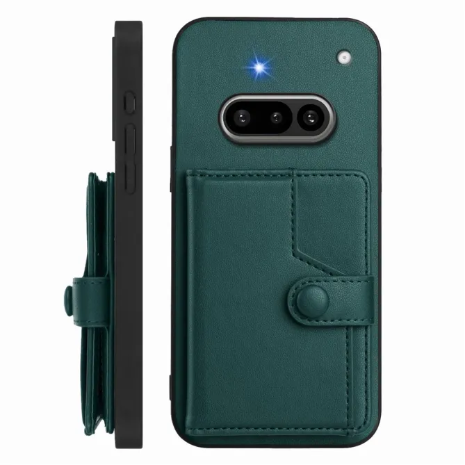 Coque Nothing Phone (3a) Simili Cuir Béquille Protection 4