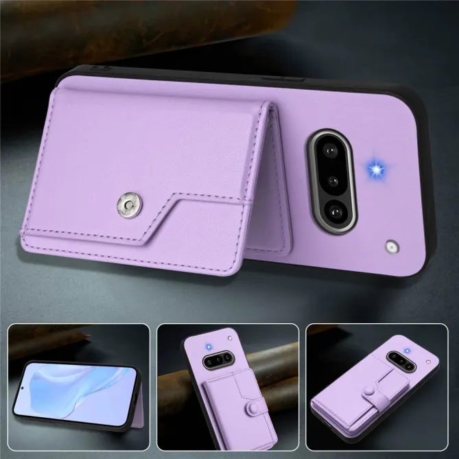 Coque Nothing Phone (3a) Simili Cuir Béquille Protection 4
