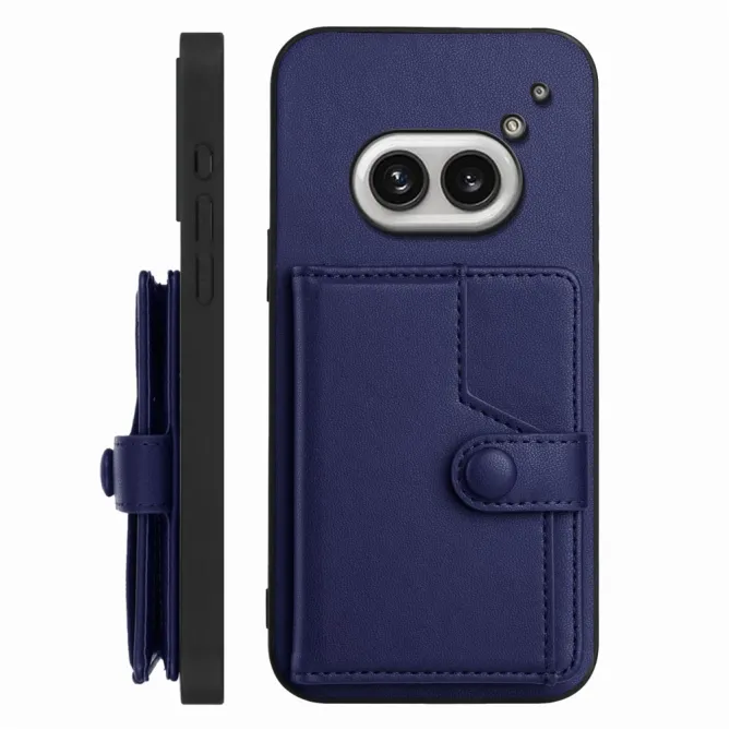 Coque Nothing Phone (2a) Simili Cuir Béquille Protection 2