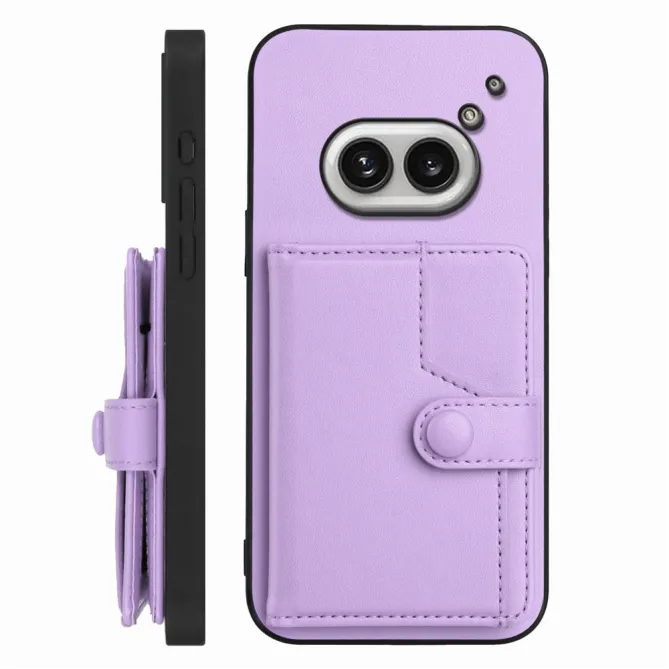 Coque Nothing Phone (2a) Simili Cuir Béquille Protection 2