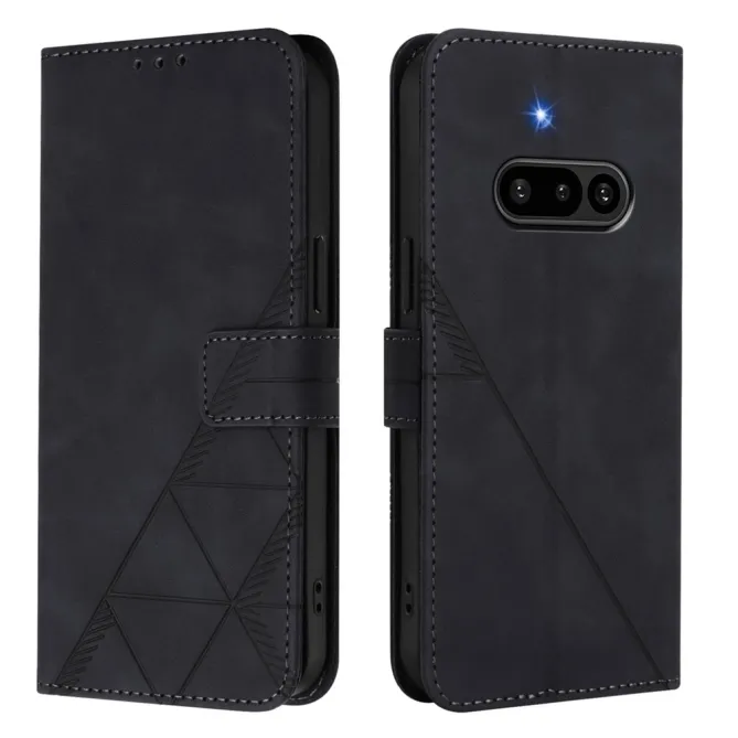 Housse Nothing Phone (3a) Simili Cuir Sangle Porte-Cartes 11