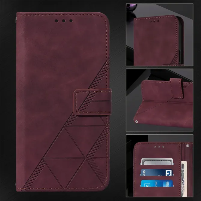 Housse Nothing Phone (3a) Simili Cuir Sangle Porte-Cartes 11
