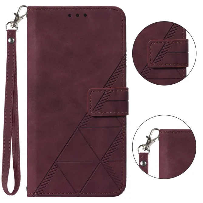 Housse Nothing Phone (3a) Simili Cuir Sangle Porte-Cartes 11