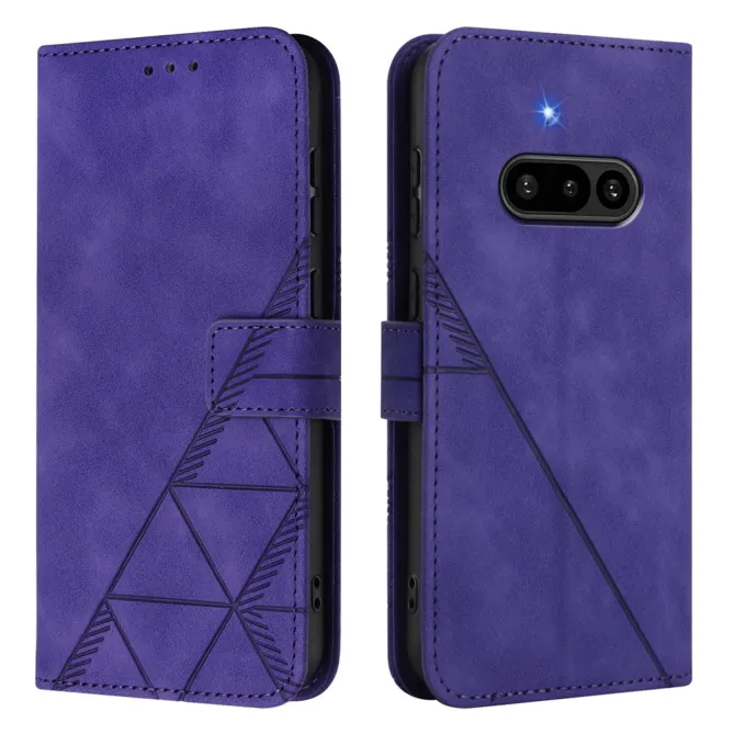 Housse Nothing Phone (3a) Simili Cuir Sangle Porte-Cartes 11