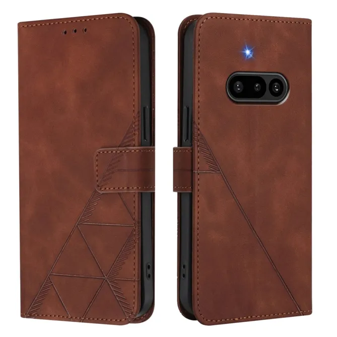 Housse Nothing Phone (3a) Simili Cuir Sangle Porte-Cartes 11