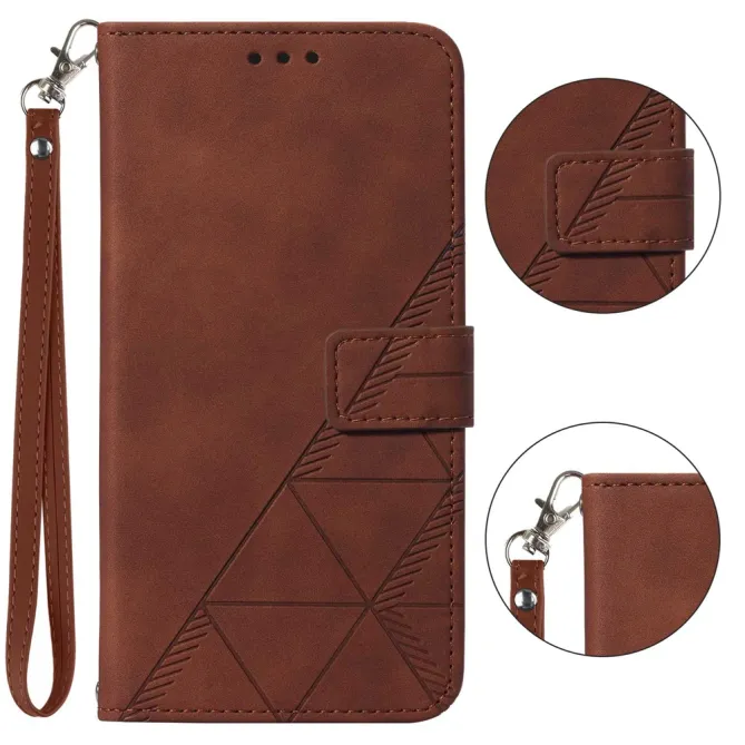 Housse Nothing Phone (3a) Simili Cuir Sangle Porte-Cartes 11