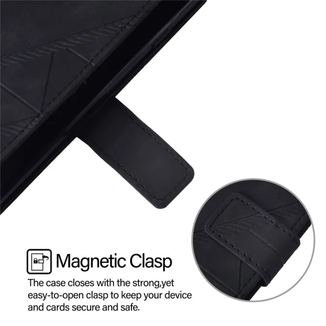 Housse Nothing Phone (3a) Pro Simili Cuir Sangle Porte-Cartes 8