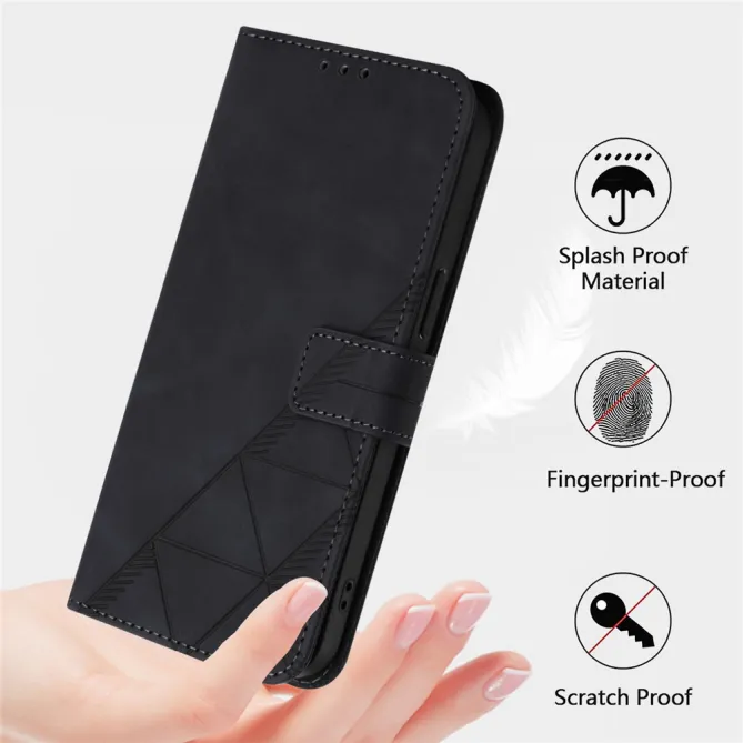Housse Nothing Phone (3a) Pro Simili Cuir Sangle Porte-Cartes 8