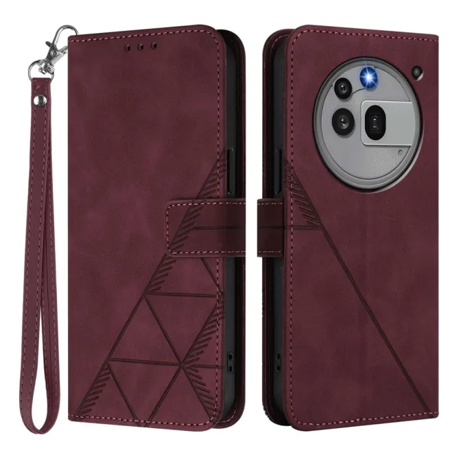 Housse Nothing Phone (3a) Pro Simili Cuir Sangle Porte-Cartes 8