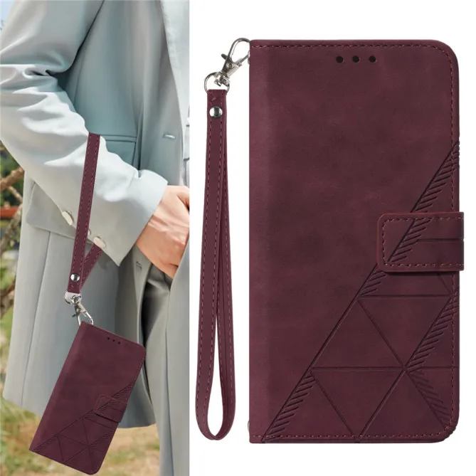 Housse Nothing Phone (3a) Pro Simili Cuir Sangle Porte-Cartes 8