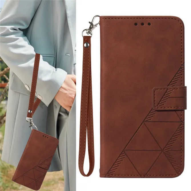 Housse Nothing Phone (3a) Pro Simili Cuir Sangle Porte-Cartes 8