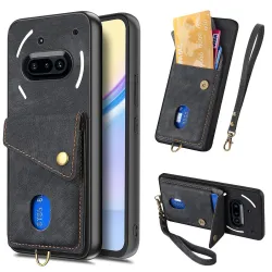 Housse Nothing Phone (3a) Simili Cuir Béquille Porte-Cartes 2