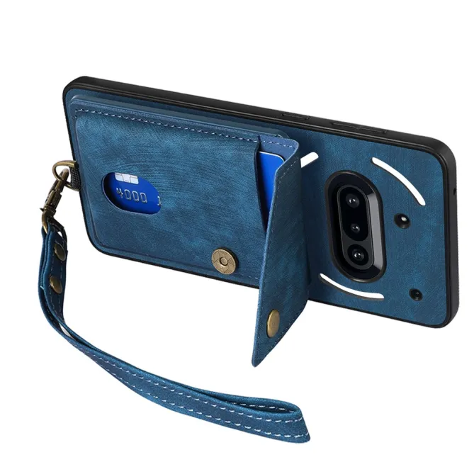 Housse Nothing Phone (3a) Simili Cuir Béquille Porte-Cartes 2