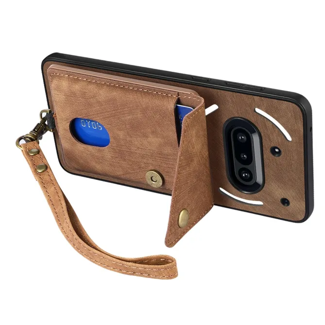 Housse Nothing Phone (3a) Simili Cuir Béquille Porte-Cartes 2