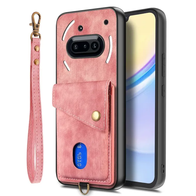 Housse Nothing Phone (3a) Simili Cuir Béquille Porte-Cartes 2