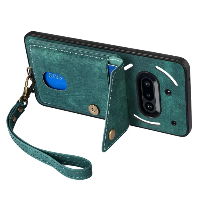 Housse Nothing Phone (3a) Simili Cuir Béquille Porte-Cartes 2