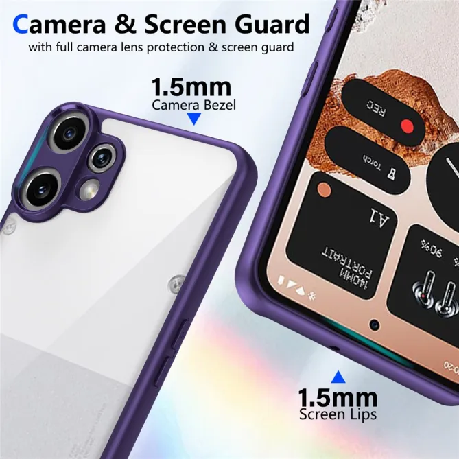 Coque CMF Phone 2 Pro TPU Transparent Antichoc Protection 2