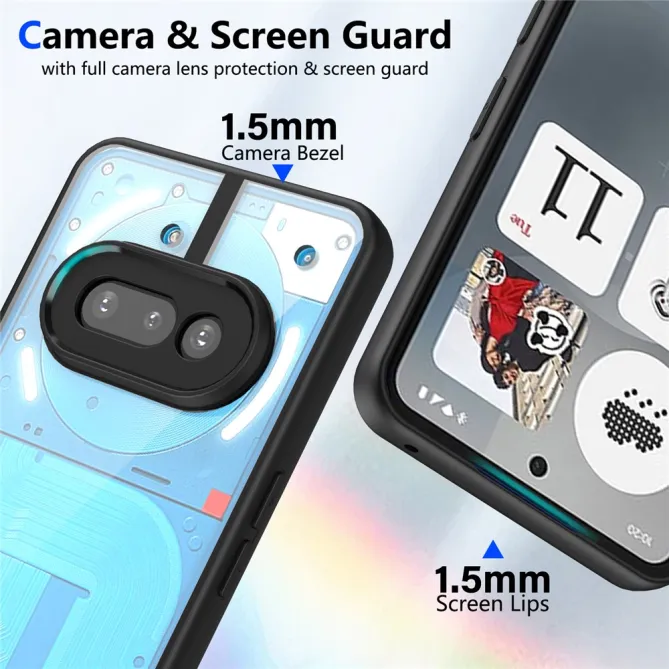 Coque Nothing Phone (3a) TPU Transparent Antichoc Protection 9