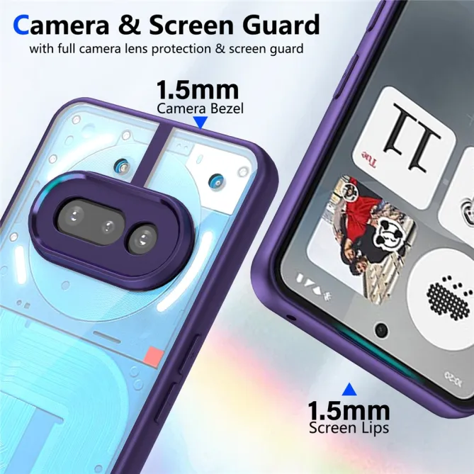 Coque Nothing Phone (3a) TPU Transparent Antichoc Protection 9