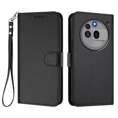 Housse Nothing Phone (3a) Pro Simili Cuir Sangle Porte-Cartes 9