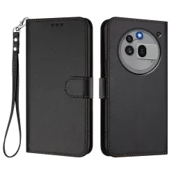 Housse Nothing Phone (3a) Pro Simili Cuir Sangle Porte-Cartes 9